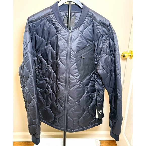 Under Armour Other - Under Armour UA Storm Heritage Men’s Quilted Jacket Blue 6000522 XL